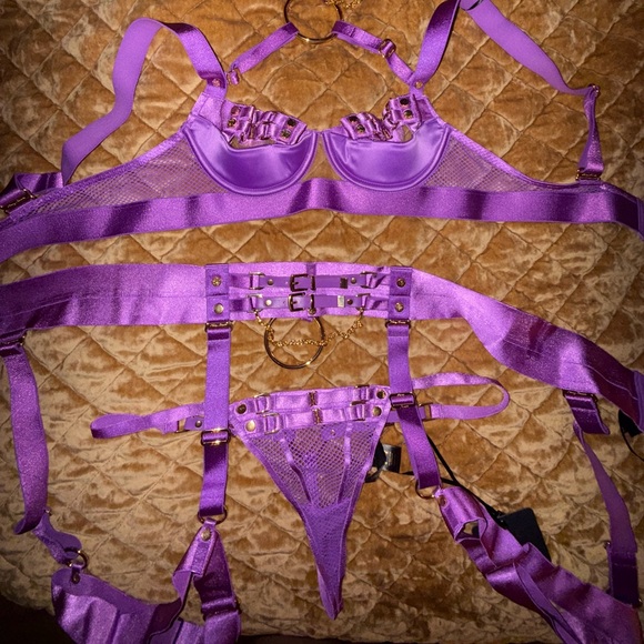 HONEY BIRDETTE JASMIN AMETHYST NWT FULL SET - Picture 2 of 9